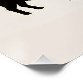 Affiche Halloween d'orignal (Coin)