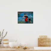 Affiche Hallowe'en Witch (Cuisine)