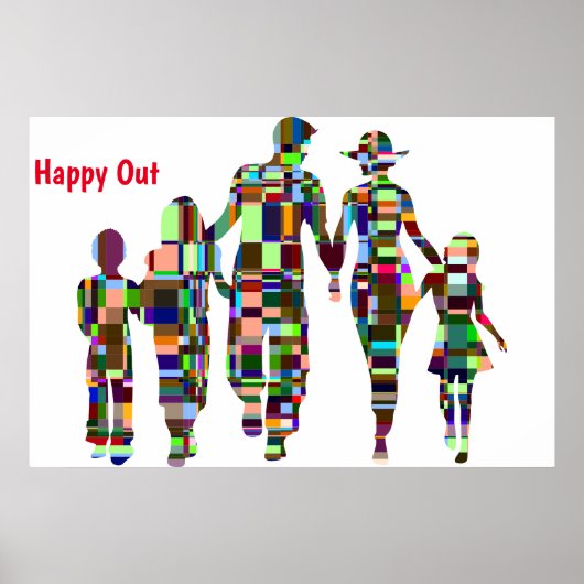 Affiche Happy Out (Devant)