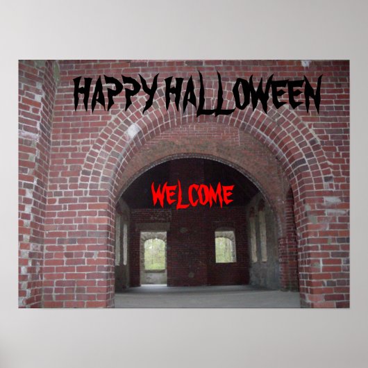 affiche HAUNTED CASTLE (Devant)