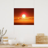 Affiche Hawaii Sunset Sky Imprimer (Cuisine)