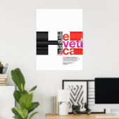 Affiche HELVETICA (Bureau à domicile)