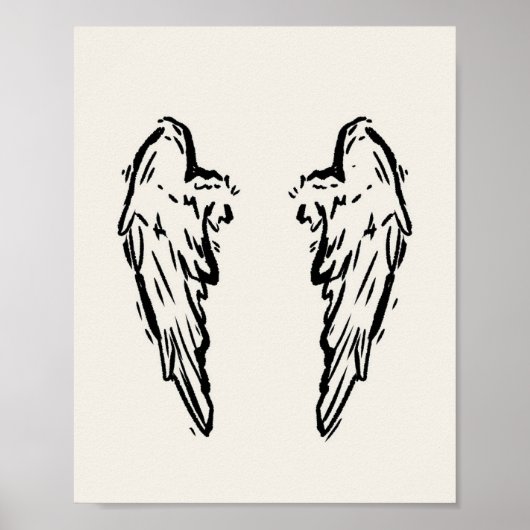 Affiche Heterochromia Angel Wings (Devant)