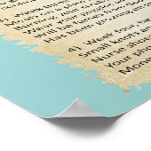 Affiche Hilaire "Règles de retraite des infirmière (Coin)