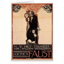 Affiche historique de Faust