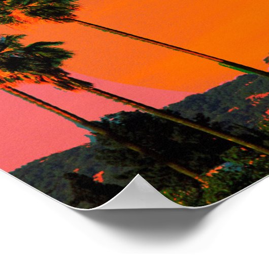 Affiche Hollywood (Coin)