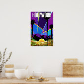 Affiche Hollywood, Californie (Cuisine)