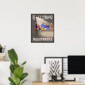 Affiche hollywoodienne (Bureau à domicile)