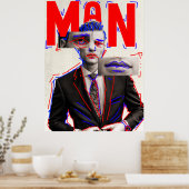 Affiche homme (Cuisine)
