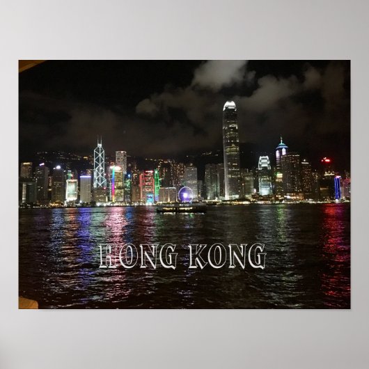 Affiche Hong Kong Skyline (Devant)