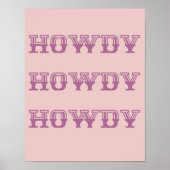 Affiche Howdy (Devant)