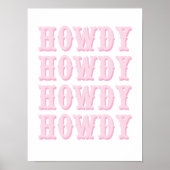 Affiche Howdy (Devant)