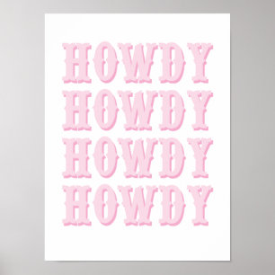 Affiche Howdy