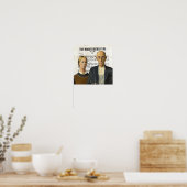 Affiche humoristique American Gothic (Cuisine)