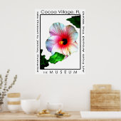 Affiche Hybiscus p3 de village de cacao Le MUSÉE (Cuisine)