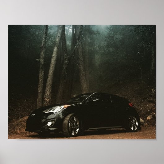 Affiche Hyundai Veloster Turbo 2013 (Devant)