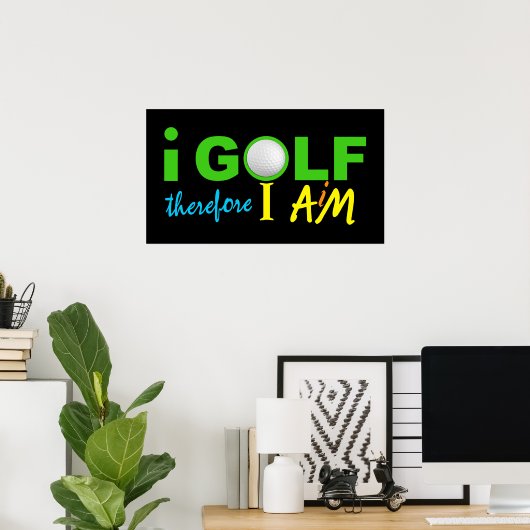 Affiche I GOLF (Bureau à domicile)