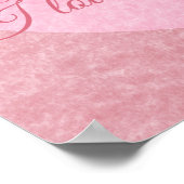 Affiche "I LOVE YOU" (Coin)