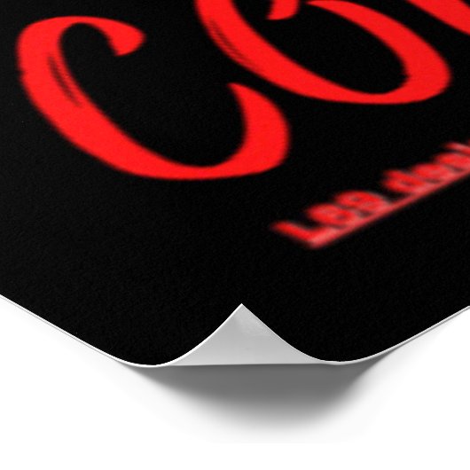 affiche "I SMELL COMITES" (Coin)