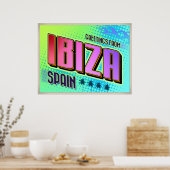 Affiche IBIZA (Cuisine)