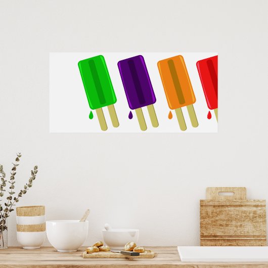 Affiche ICE POPS (Cuisine)