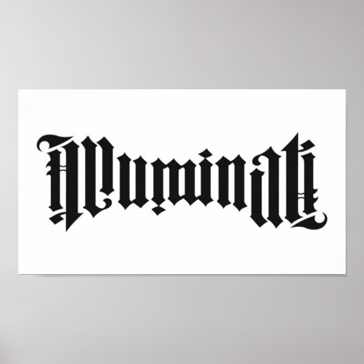 Affiche Illuminati (Devant)