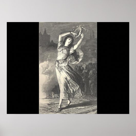 Affiche illustrative Esmeralda (Devant)