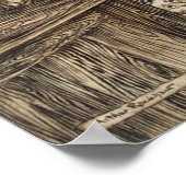 Affiche illustrative vintage Alice au pays des mer (Coin)