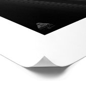 Affiche illustrée de Citroen DS "At Speed 2" (Coin)