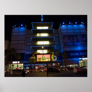 Affiche impériale de Las Vegas de palais