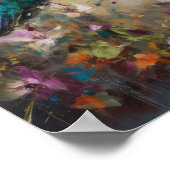 Affiche Impression d'Art Colibris Peinture (Coin)
