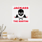 Affiche, Impression - JACKASS, Le Martini (Cuisine)