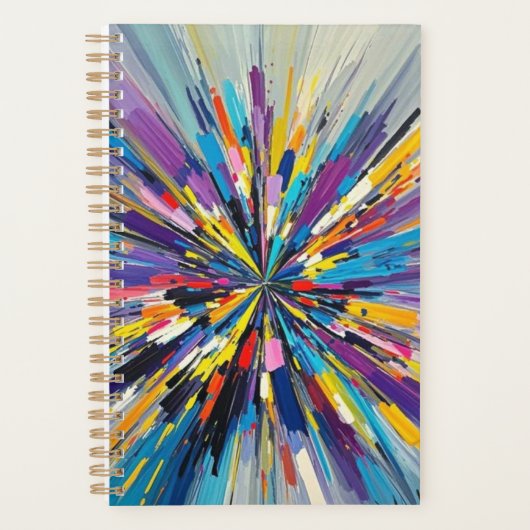 Affiche impressionnante design d'art abstrait (Devant)