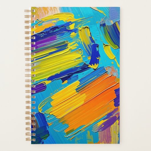 Affiche impressionnante design d'art abstrait (Devant)