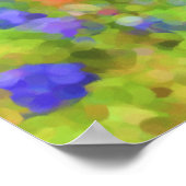 Affiche impressionniste Bluebonnet (Coin)