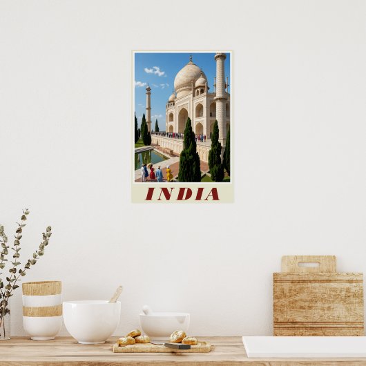 Affiche Inde (Cuisine)