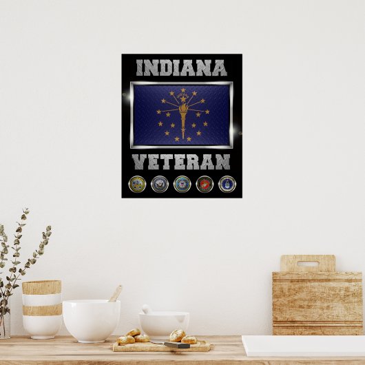 Affiche Indiana Veteran (Cuisine)