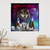 Affiche indienne Cherokee (Cuisine)
