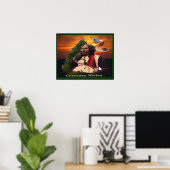 Affiche indienne de Cherokee (Bureau à domicile)