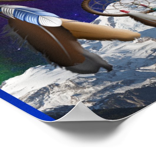 Affiche indienne de Cherokee (Coin)