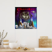 Affiche indienne de Cherokee (Cuisine)