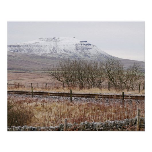 Affiche Ingleborough Yorkshire (Devant)