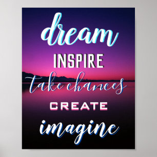 Affiche inspirante