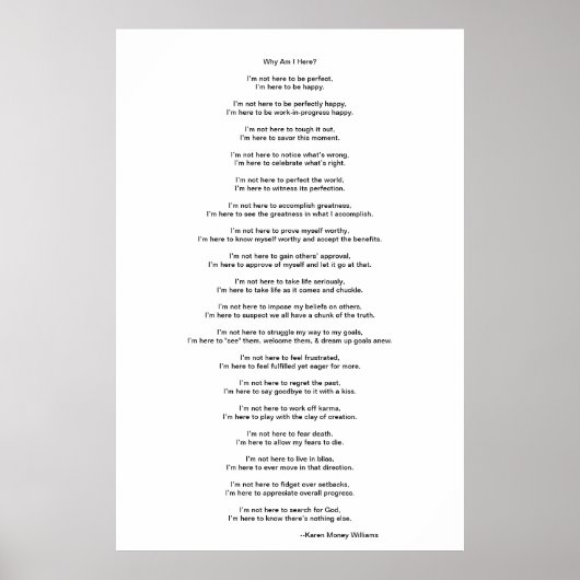 Affiche inspirante (Devant)