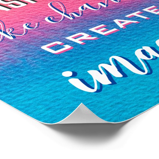 Affiche inspirante (Coin)