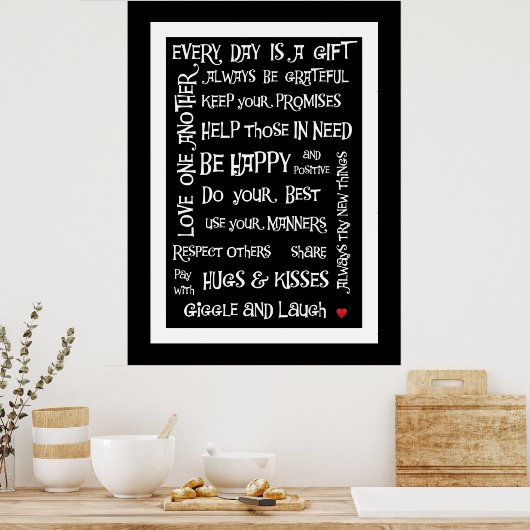 Affiche inspirante (Cuisine)