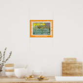 affiche inspirante de gratitude 19 (Cuisine)