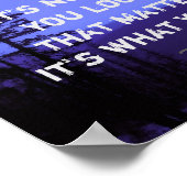 affiche inspirante de la nature Thoreau citation b (Coin)