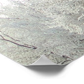 Affiche inspirante de paysage hivernal (Coin)