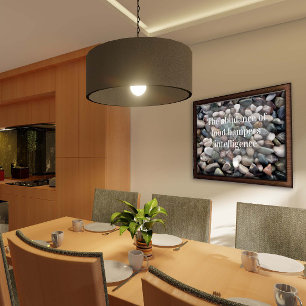 Affiche inspirante de sagesse du renseignement